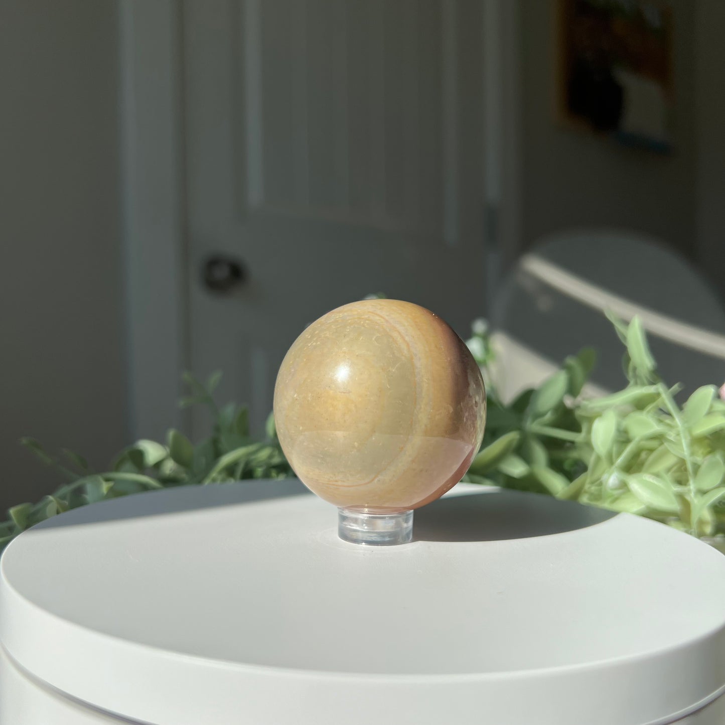 Polychrome Jasper Sphere from Madagascar Diameter approximately: 1.8" (45mm)