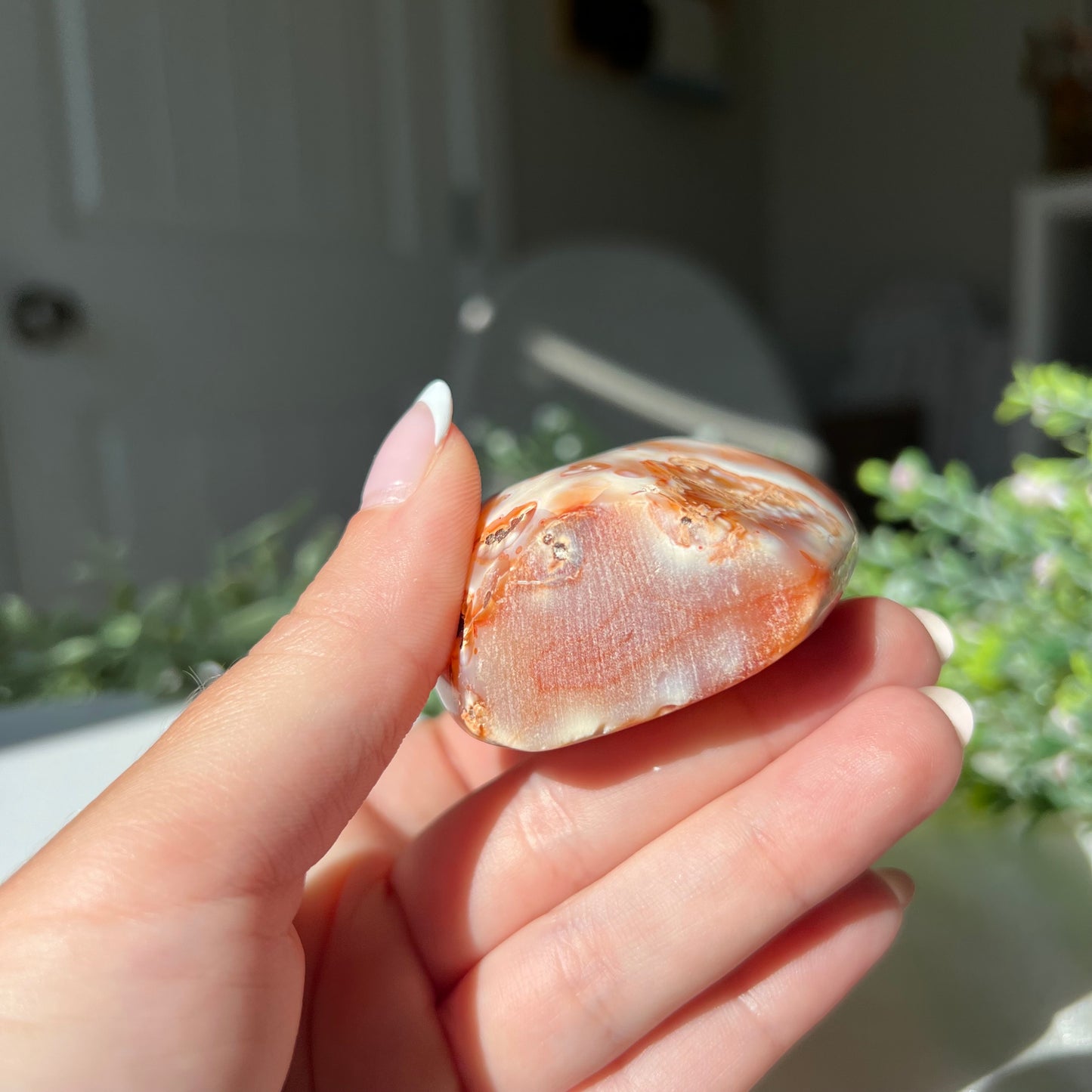 Flower Agate Freeform from Madagascar