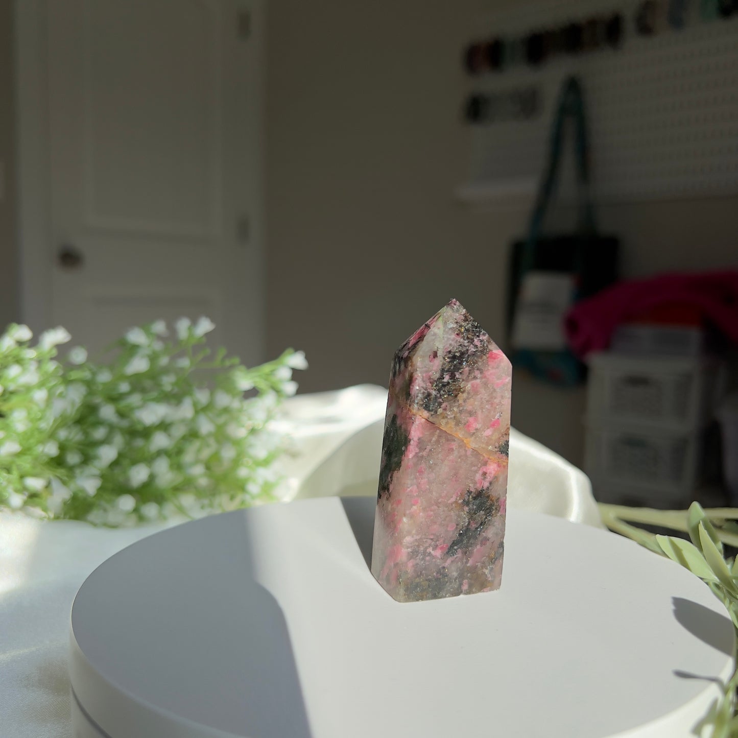 Rhodonite Tower