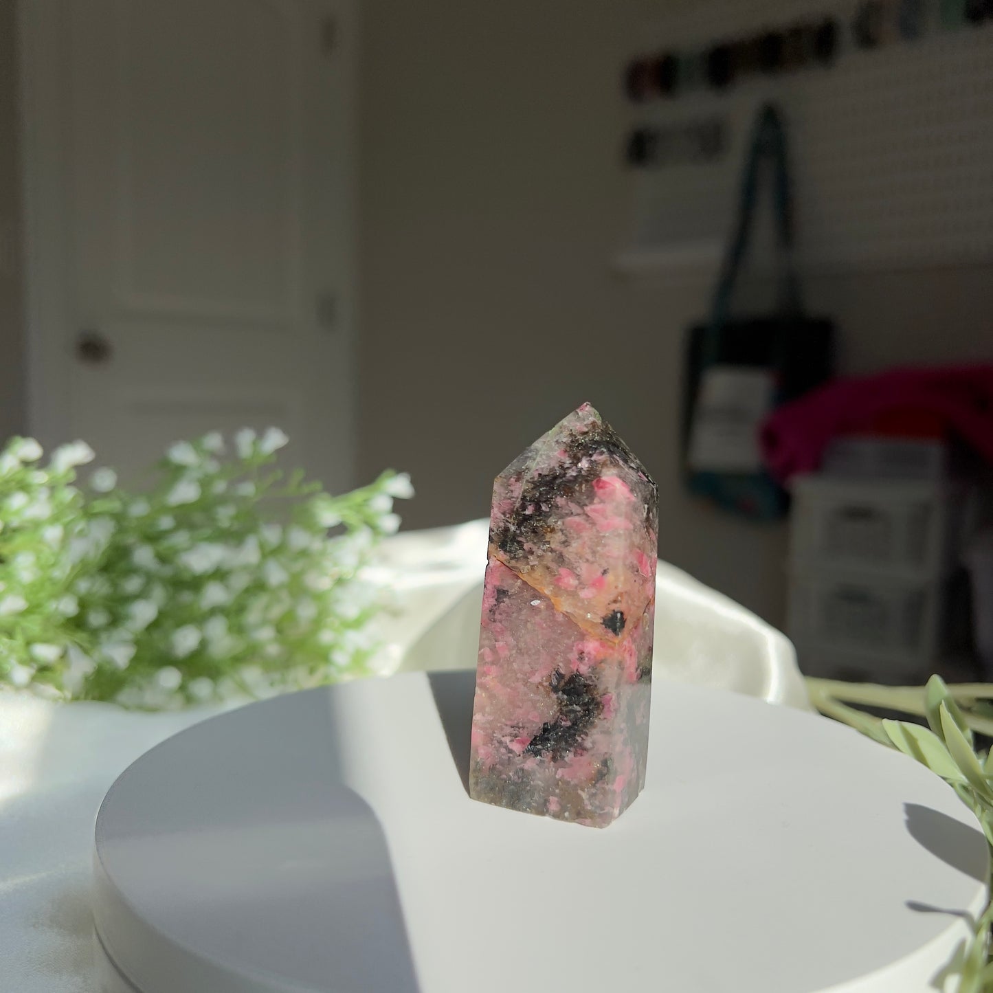 Rhodonite Tower