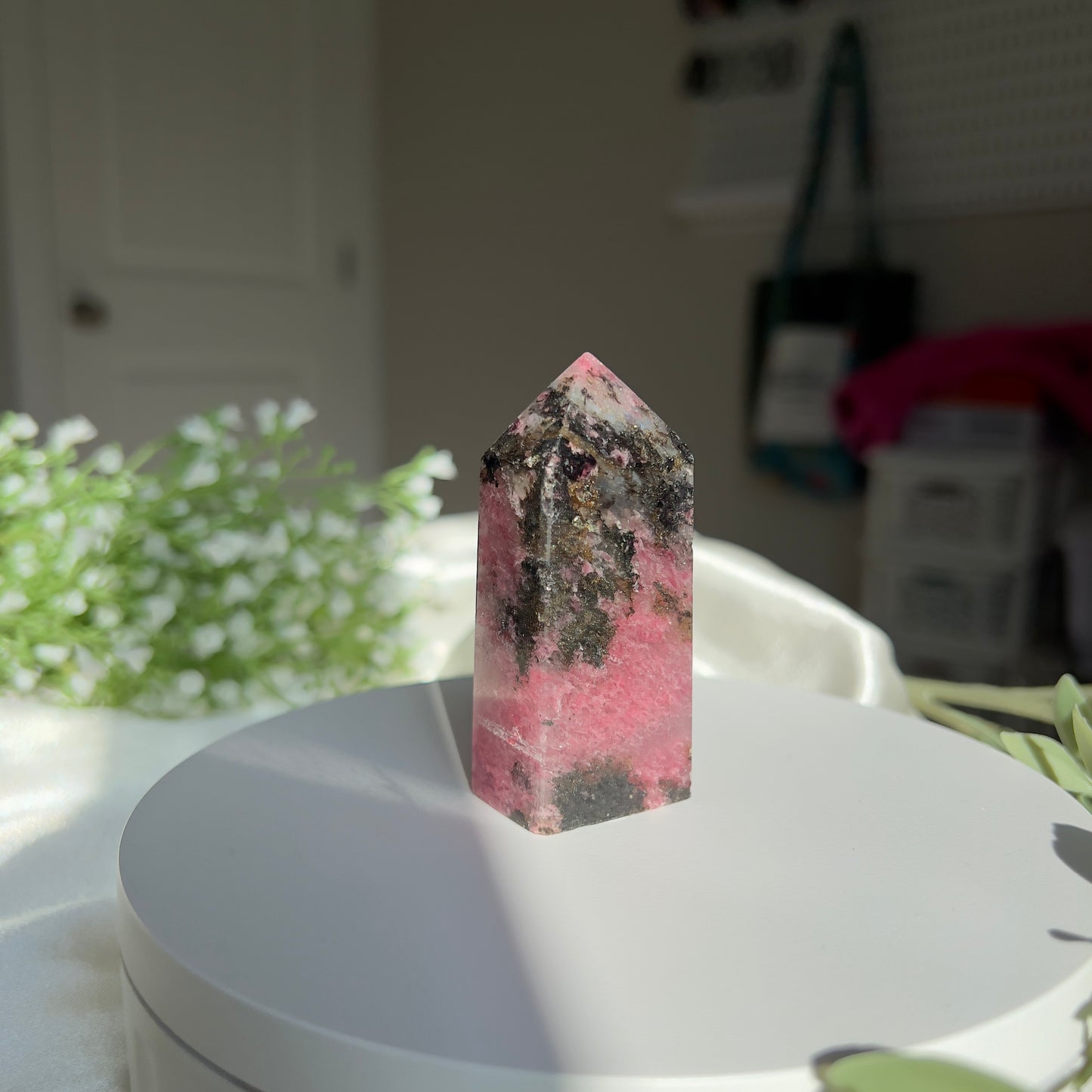 Rhodonite Tower