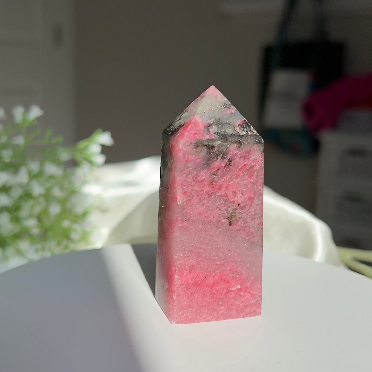 Rhodonite Tower