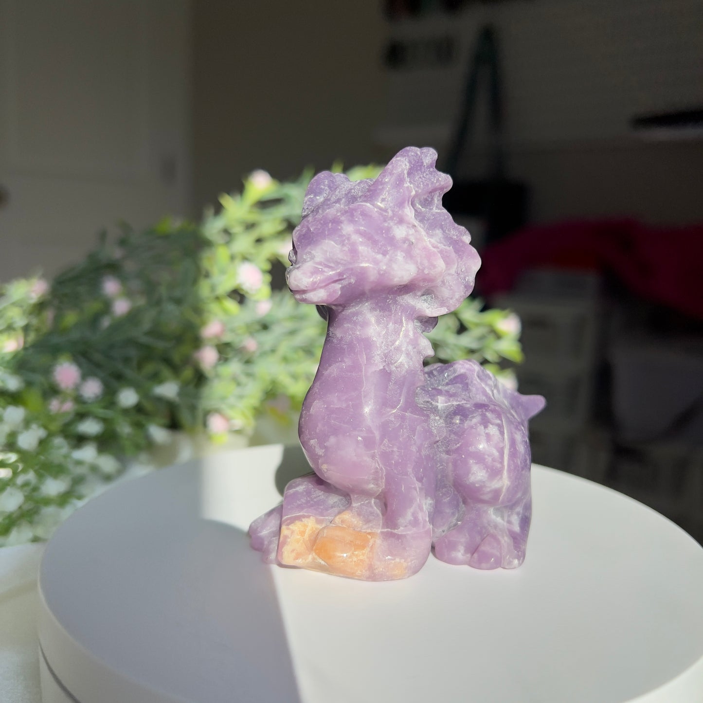 Lepidolite Dragon