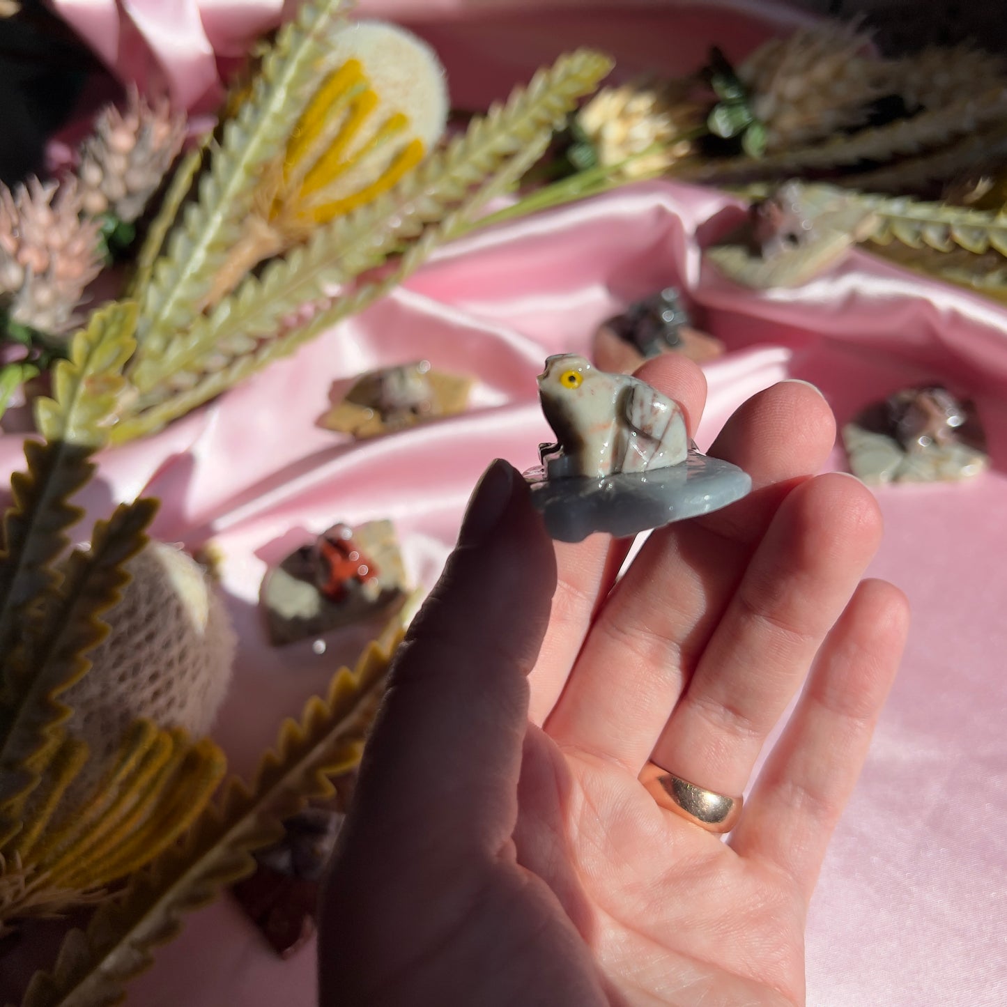 Soapstone Frog from Peru