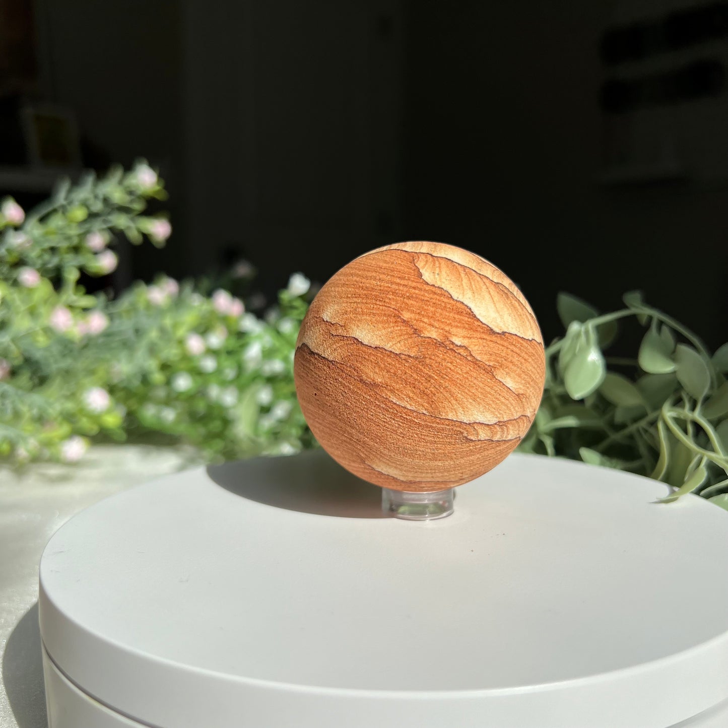 Sandstone Arizona Sierra 2.16" Sphere from Utah and Arizona Border