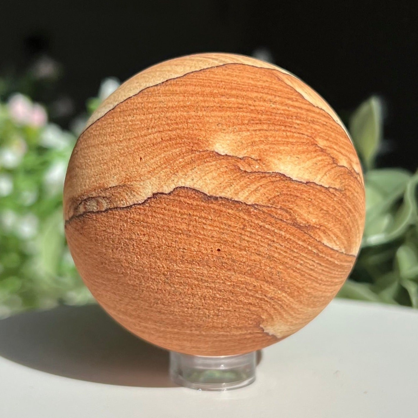 Sandstone Arizona Sierra 2.16" Sphere from Utah and Arizona Border