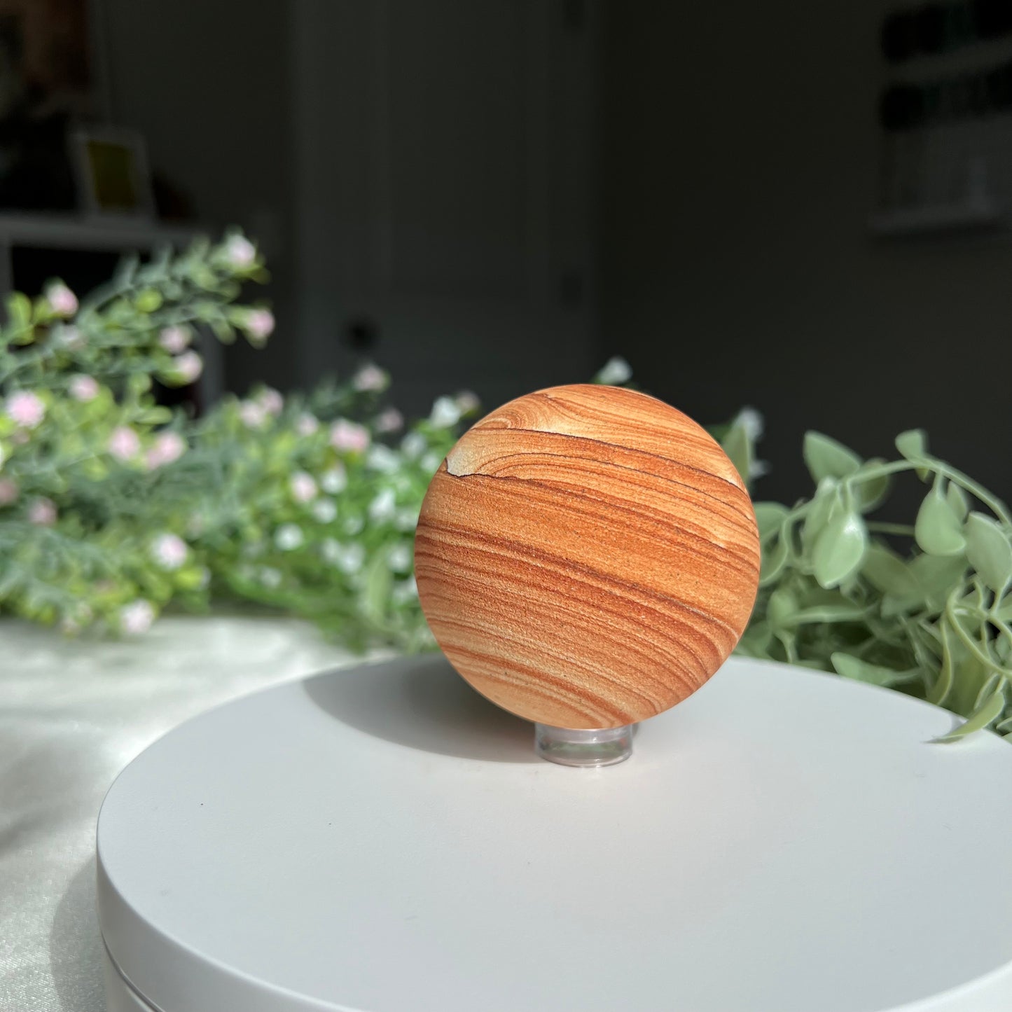 Sandstone Arizona Sierra 2.17" Sphere from Utah and Arizona Border