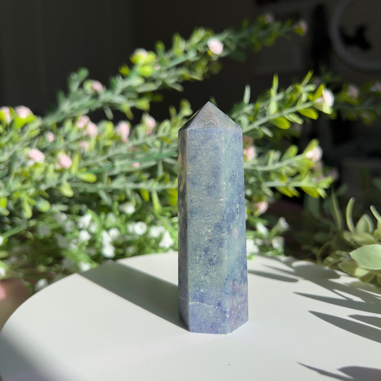 Aura Blue Aventurine Tower