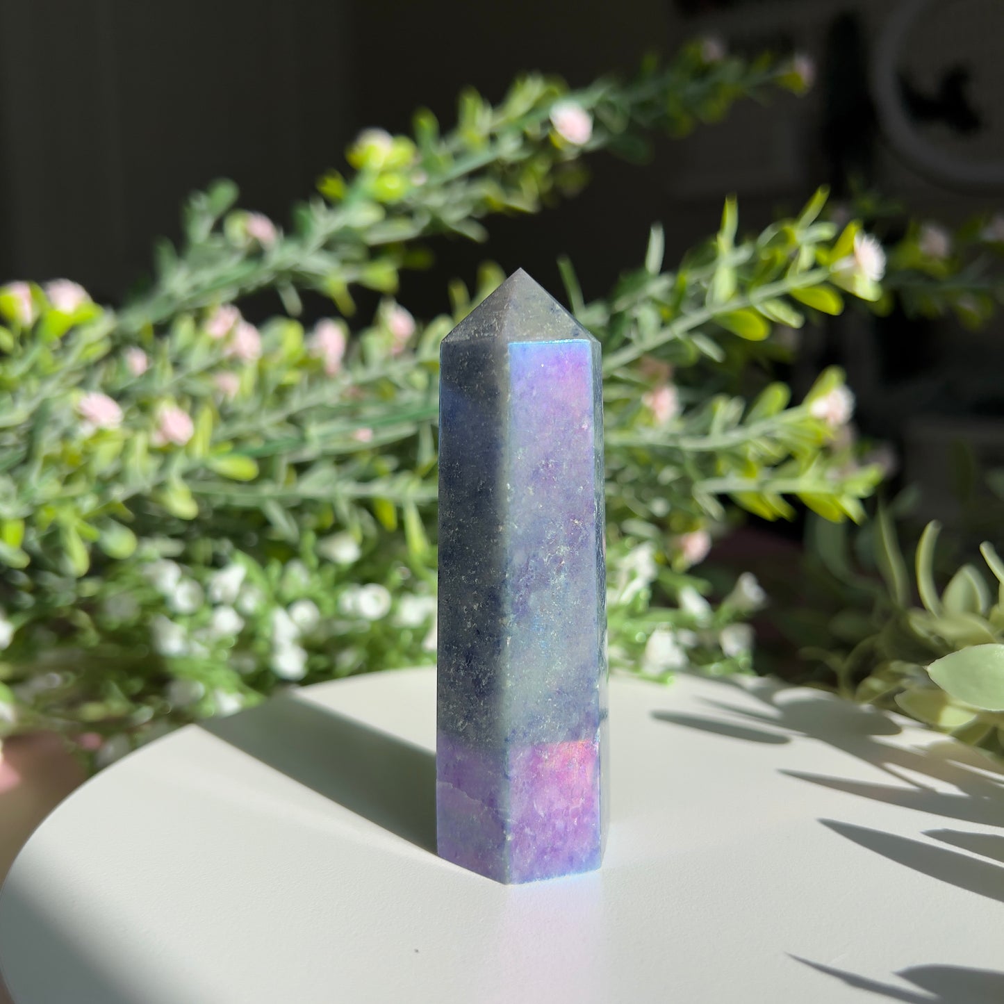 Aura Blue Aventurine Tower