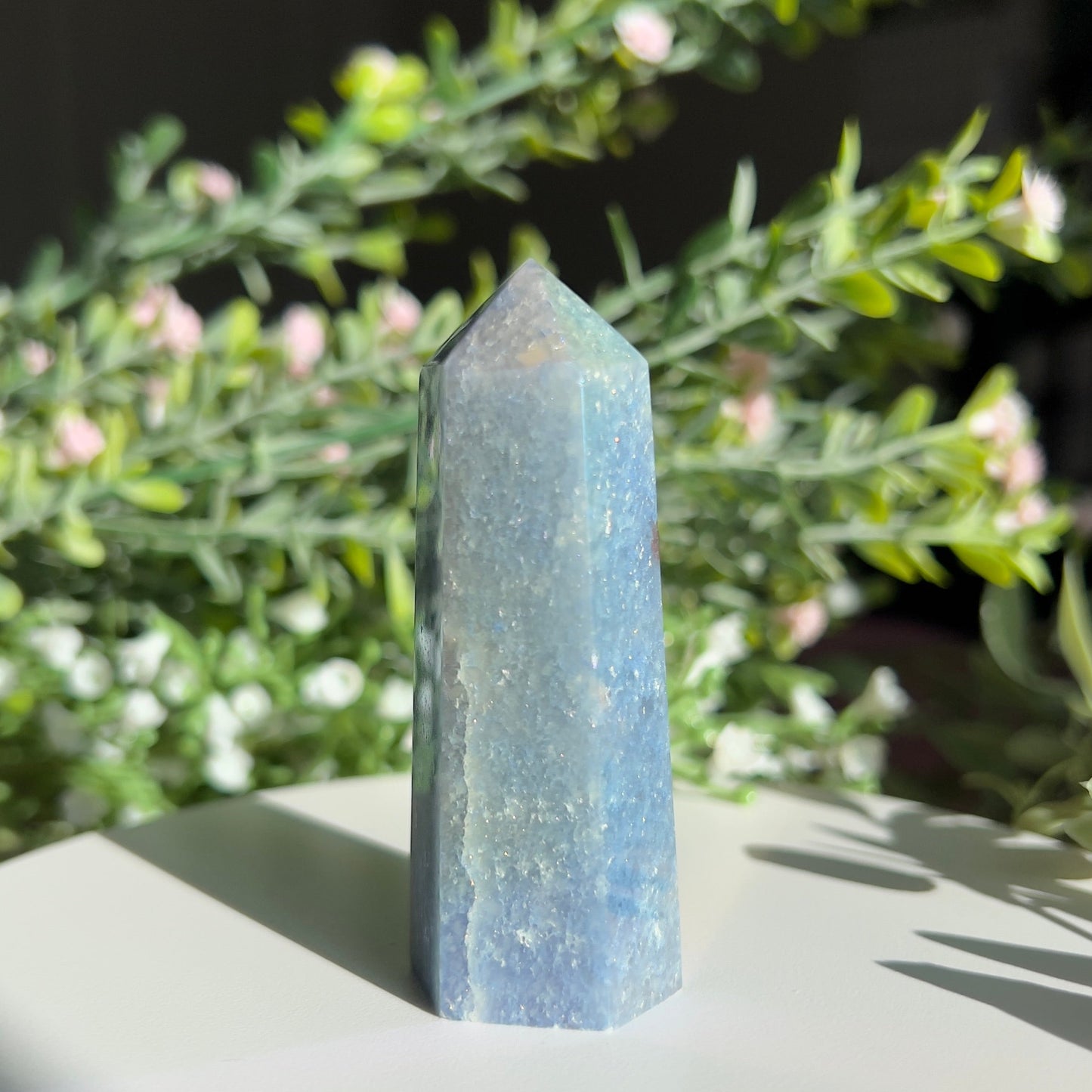 Aura Blue Aventurine Tower