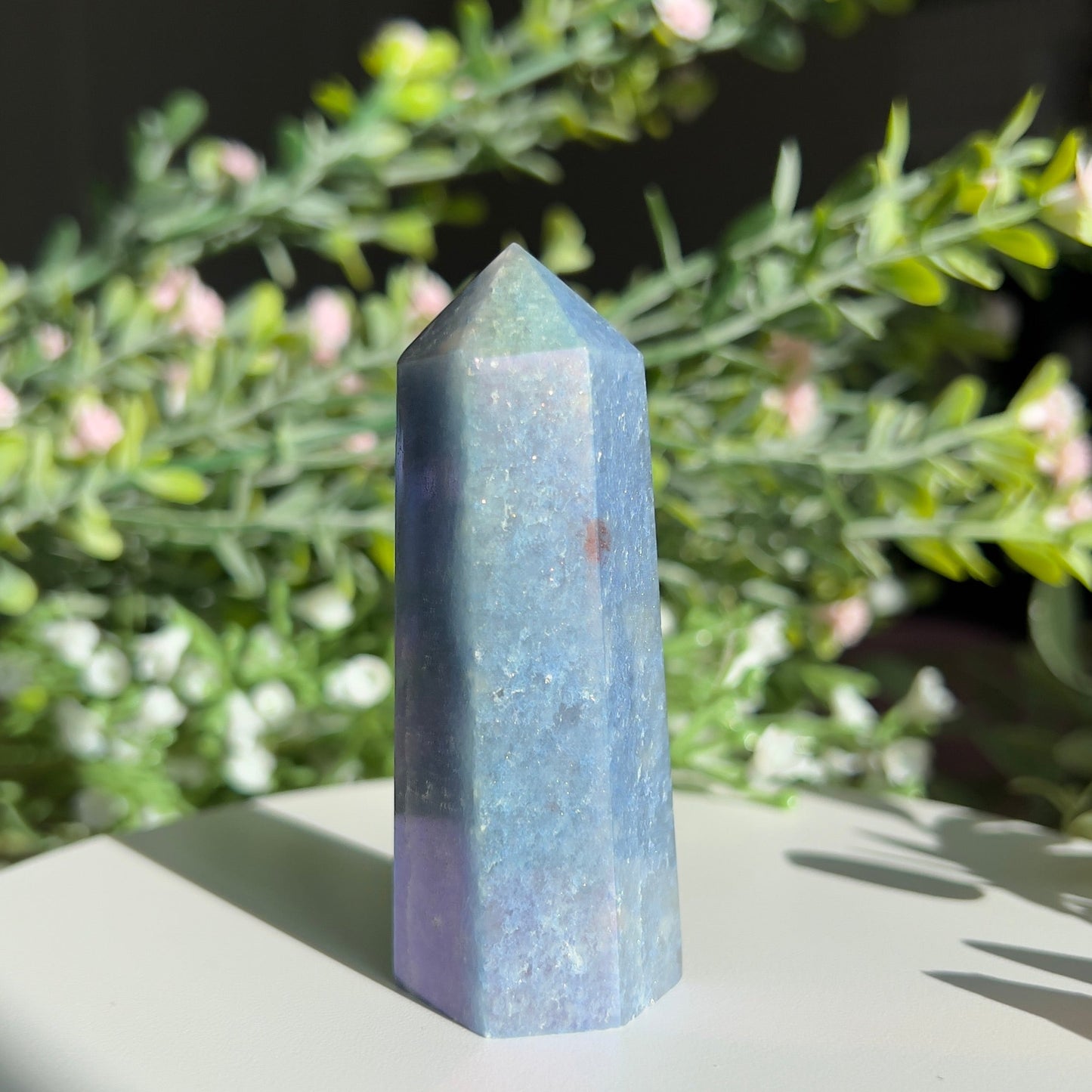 Aura Blue Aventurine Tower