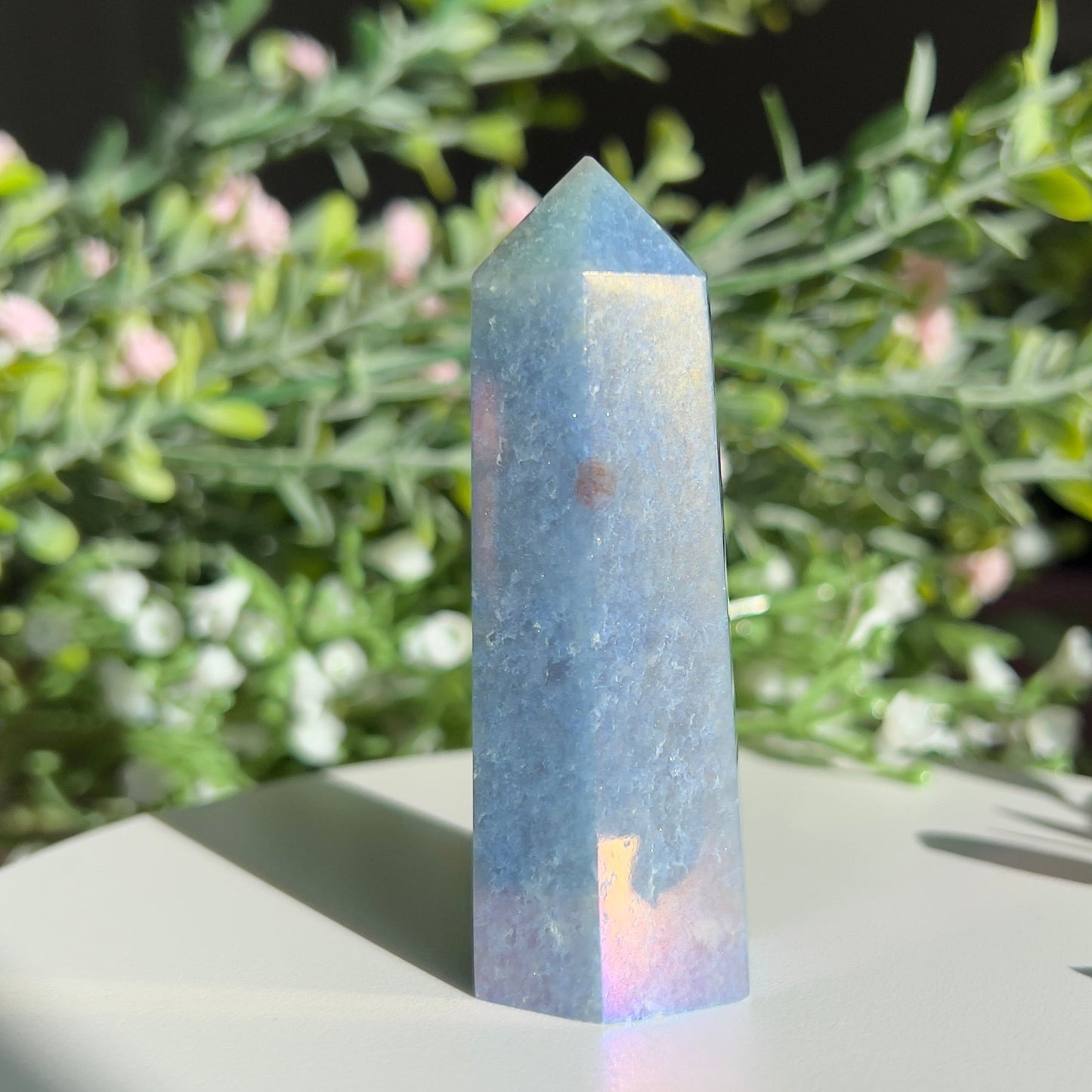 Aura Blue Aventurine Tower