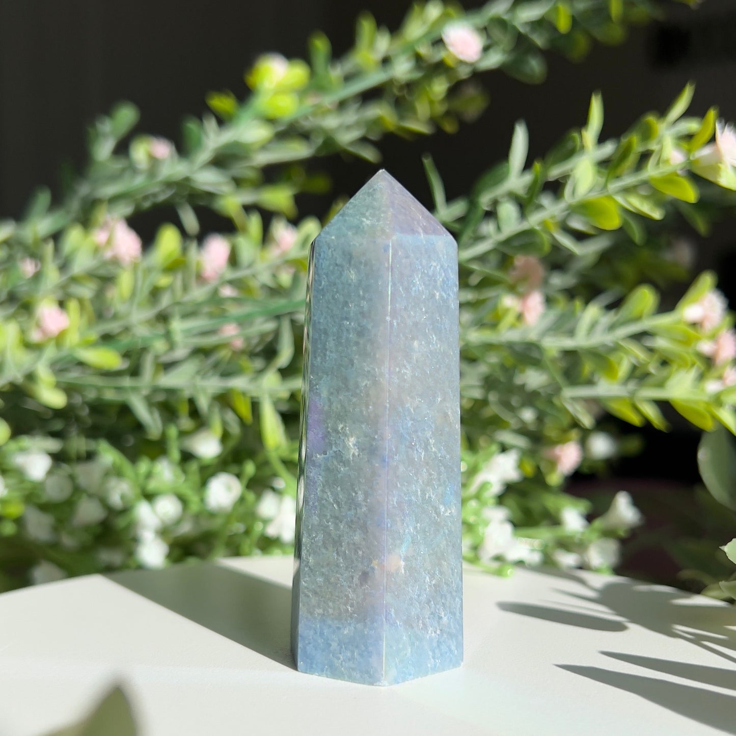 Aura Blue Aventurine Tower