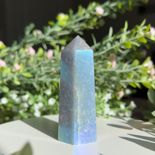 Aura Blue Aventurine Tower