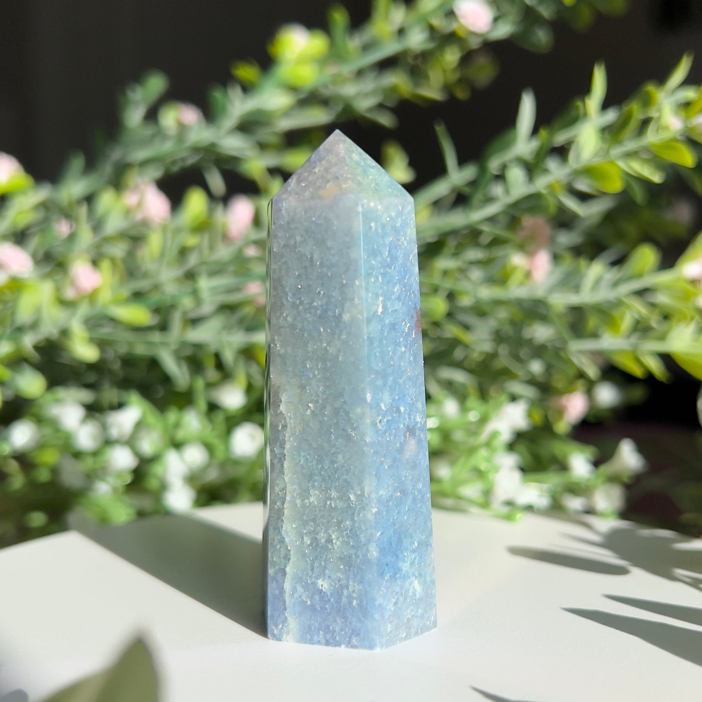 Aura Blue Aventurine Tower