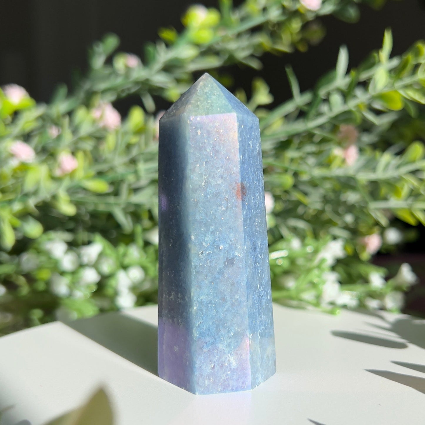 Aura Blue Aventurine Tower