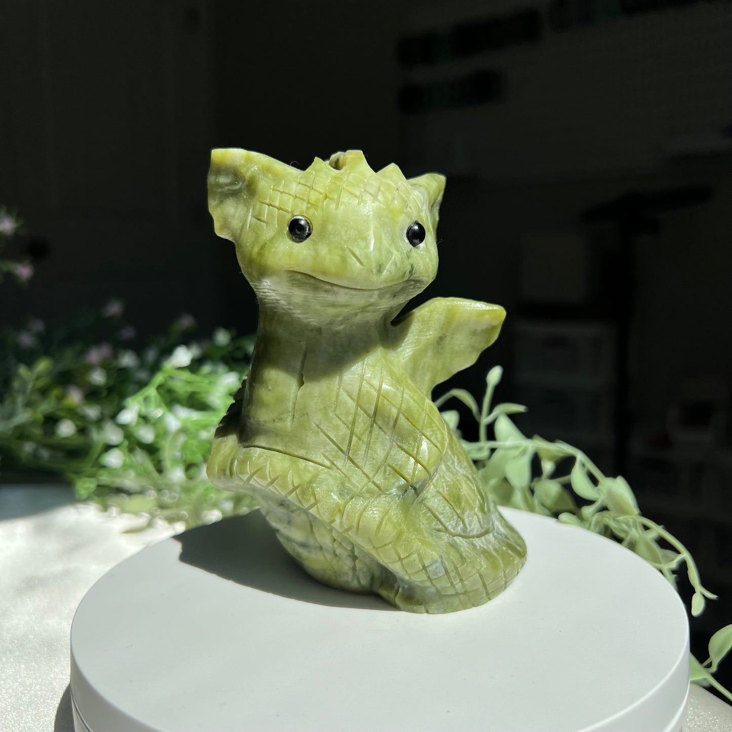 Xiuyan Jade Dragon Carving